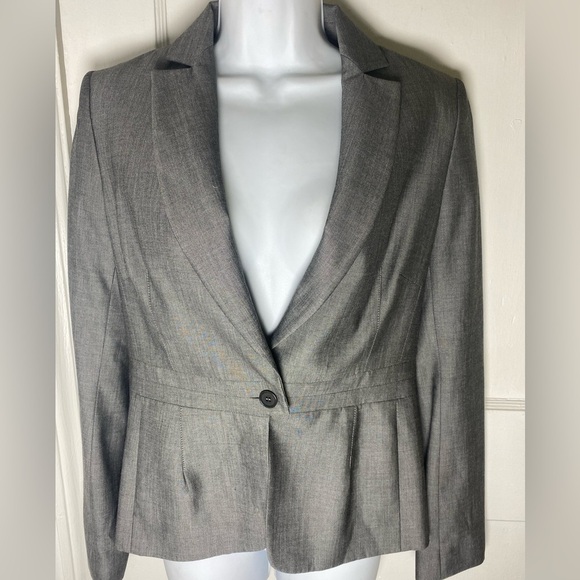 REISS Single Breasted Tailored Women's Gray Blazer - Picture 1 of 8